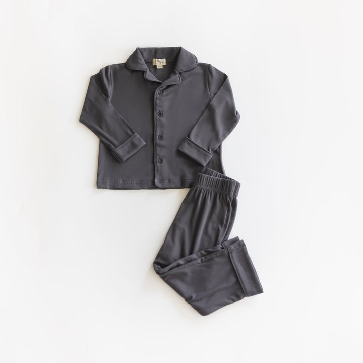 Essential Ribbed Pajama Set - shopatlasgrey