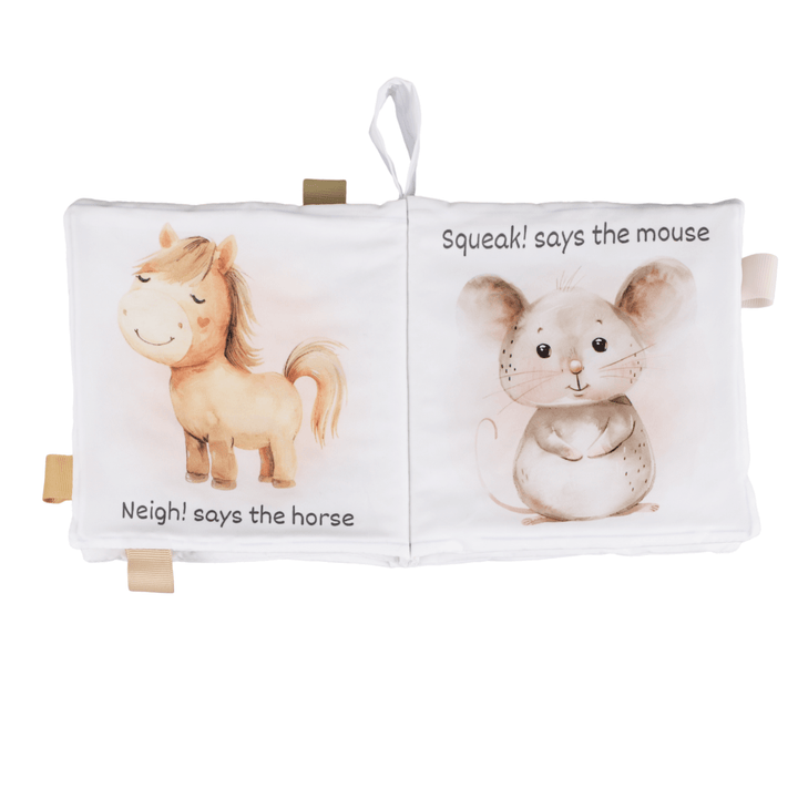 Farm Animals – Soft Crinkle Cloth Baby Book - shopatlasgrey