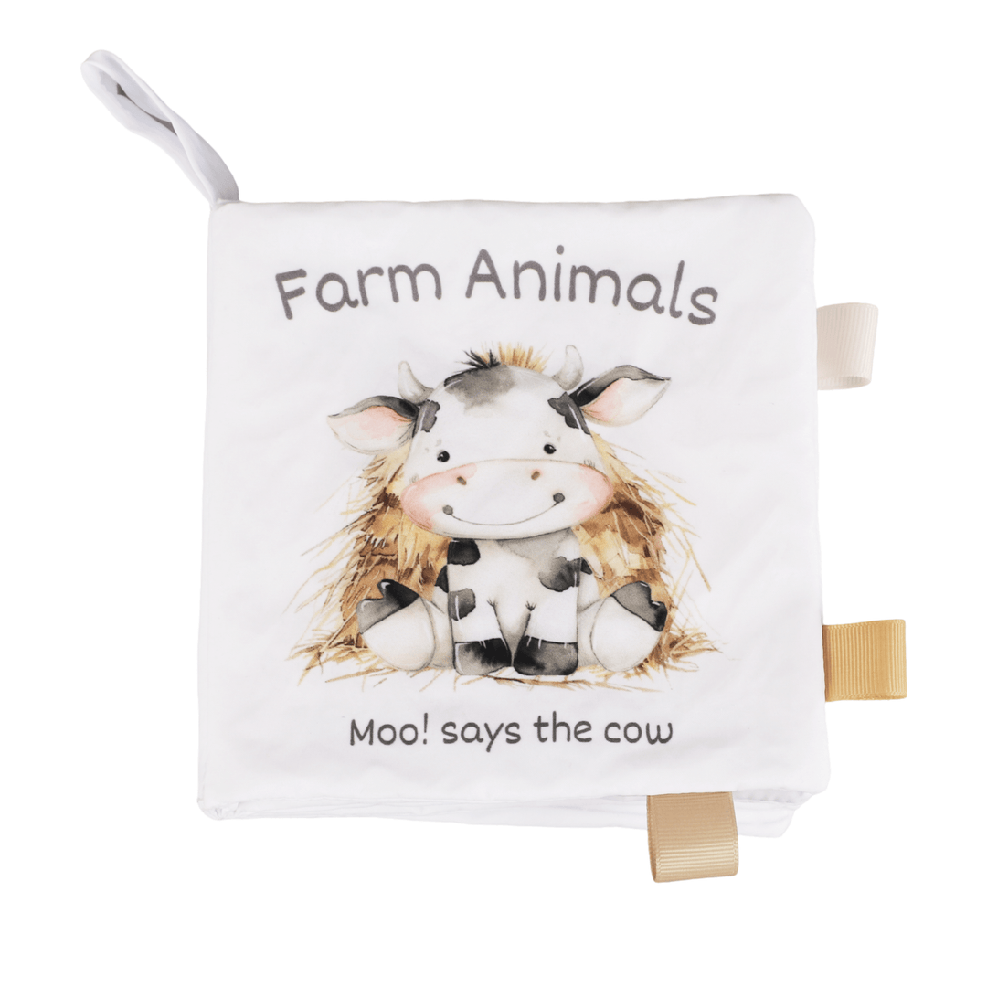 Farm Animals – Soft Crinkle Cloth Baby Book - shopatlasgrey