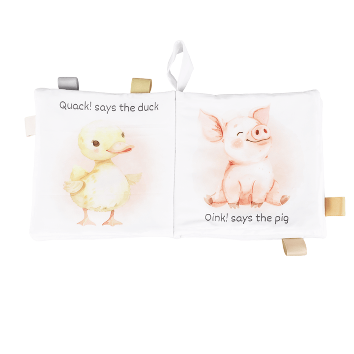 Farm Animals – Soft Crinkle Cloth Baby Book - shopatlasgrey