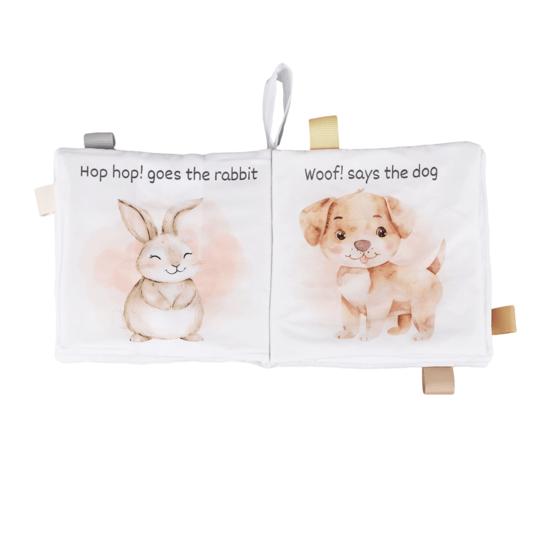 Farm Animals – Soft Crinkle Cloth Baby Book - shopatlasgrey