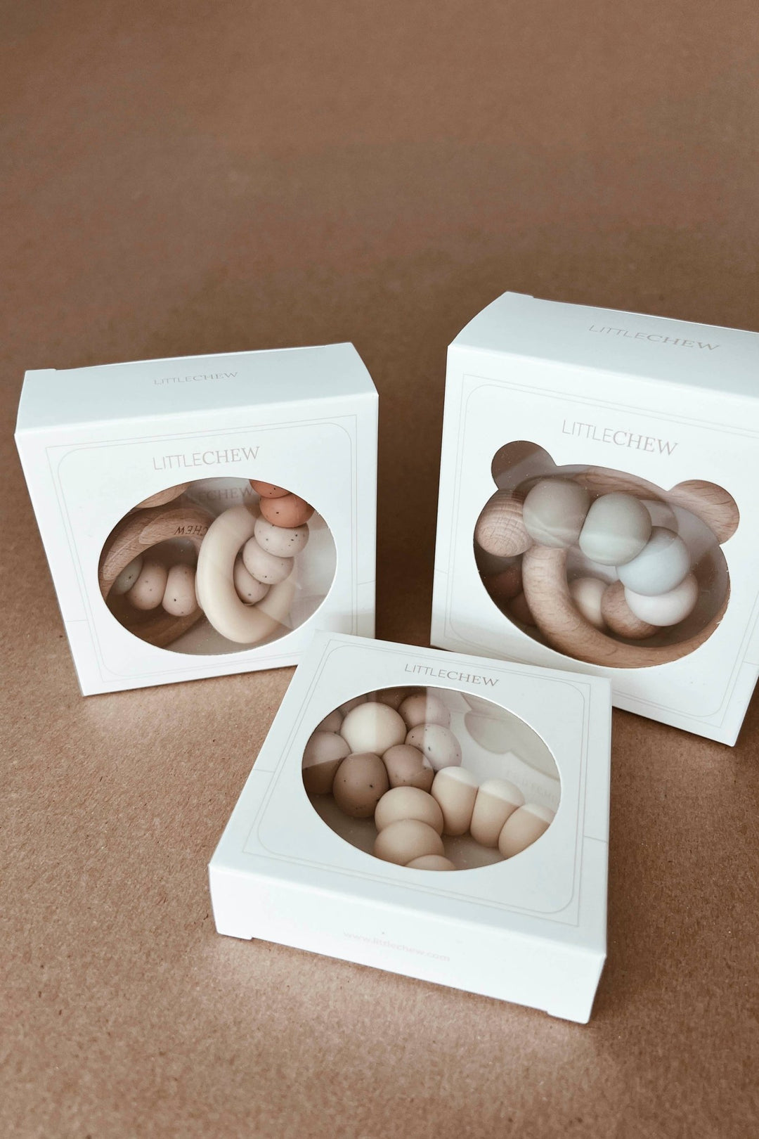 Freezer Teether - Chamomile | Speckled Rose - shopatlasgrey