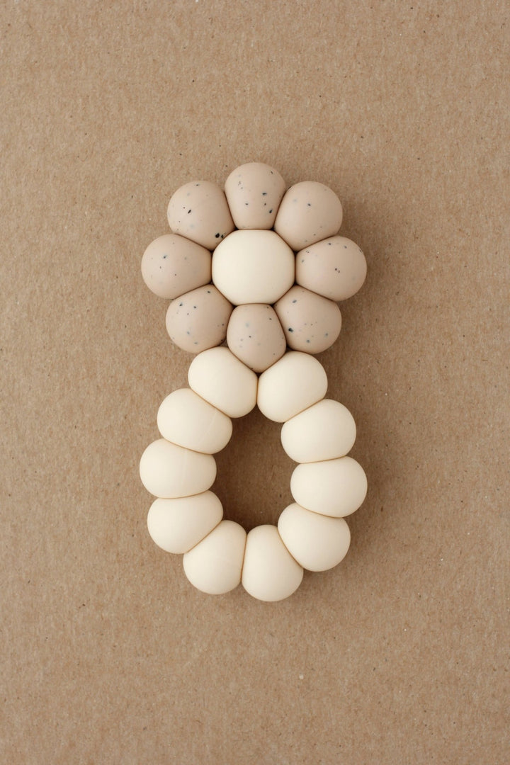 Freezer Teether - Chamomile | Speckled Vanilla - shopatlasgrey