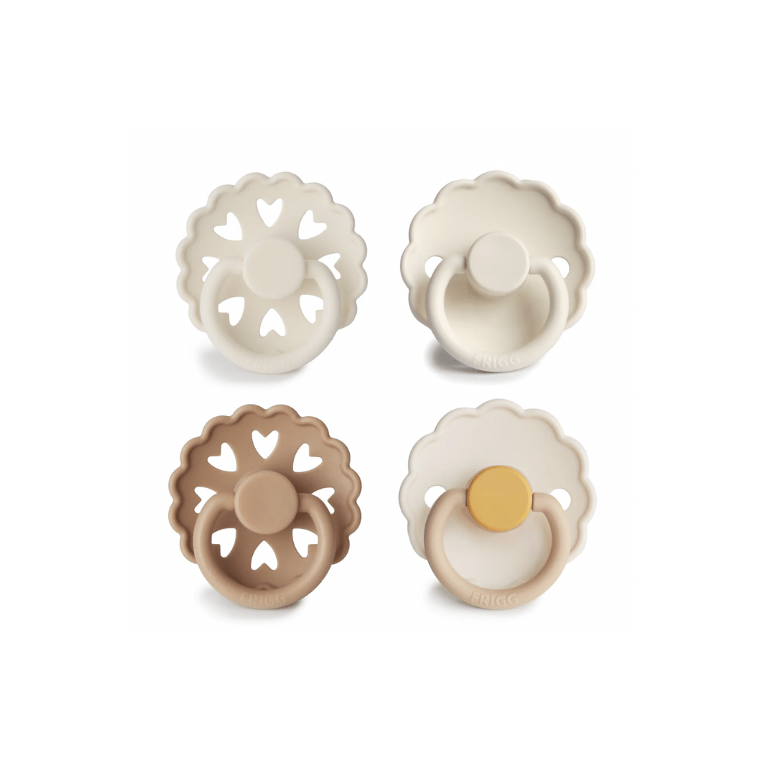 FRIGG Natural Rubber Pacifier - 4PK - shopatlasgrey