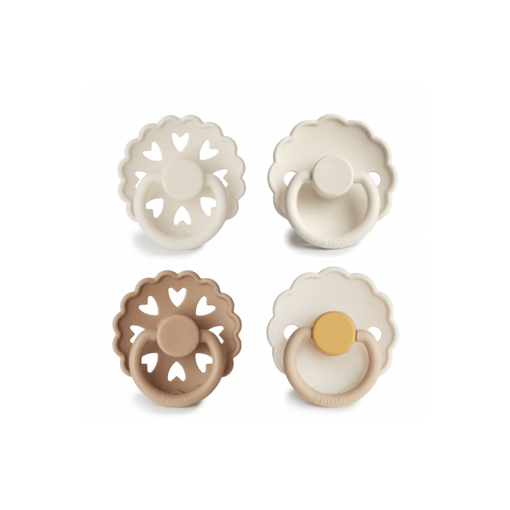 FRIGG Natural Rubber Pacifier - 4PK - shopatlasgrey