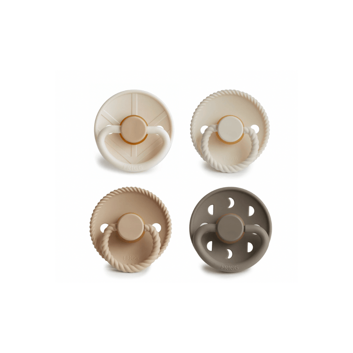 FRIGG Natural Rubber Pacifier - 4PK - shopatlasgrey
