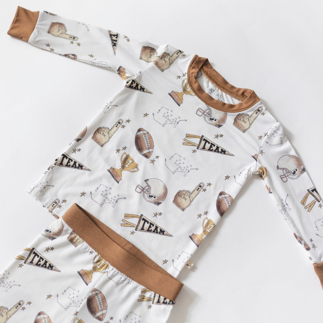 Game Day Bamboo Pajamas - shopatlasgrey