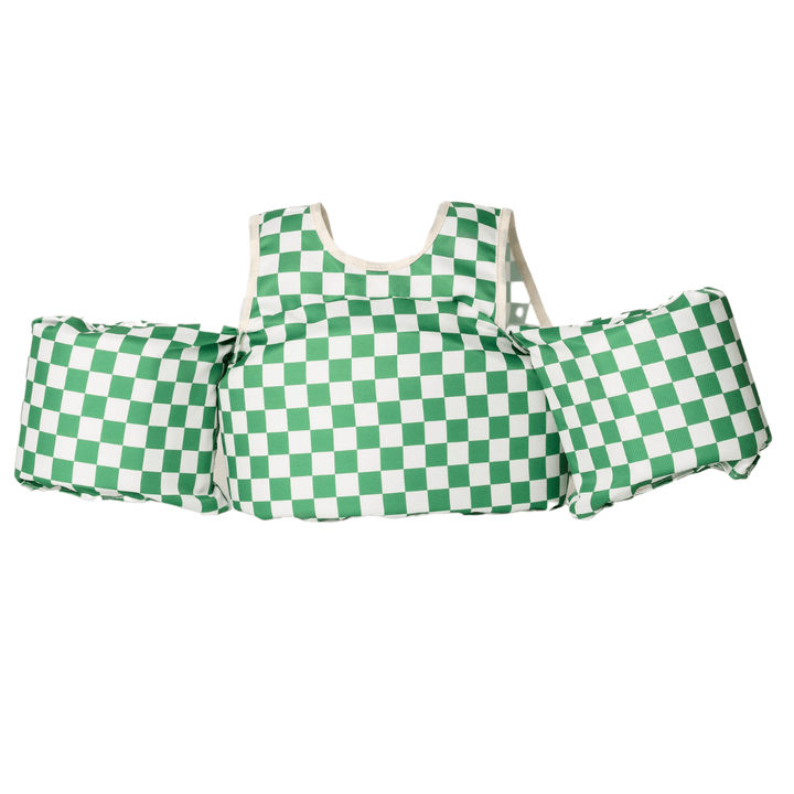 Green Checkered Kids Float - shopatlasgrey