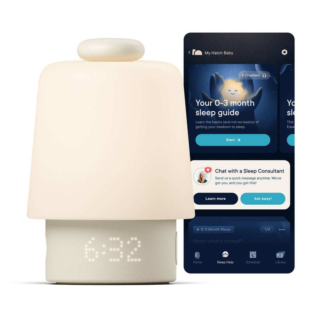Hatch Baby Sleep Support, Sound Machine & Night Light - shopatlasgrey