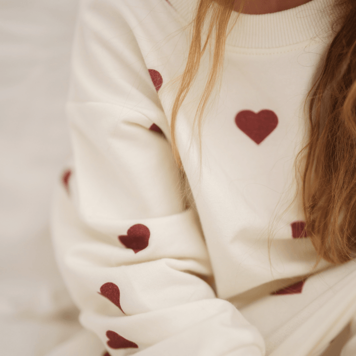 Hearts Sweat Set - shopatlasgrey