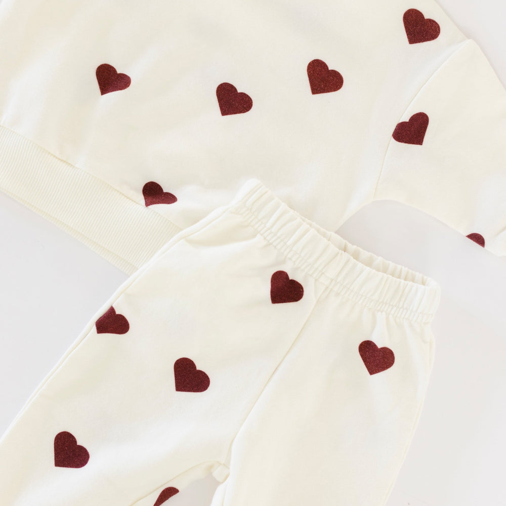 Hearts Sweat Set - shopatlasgrey