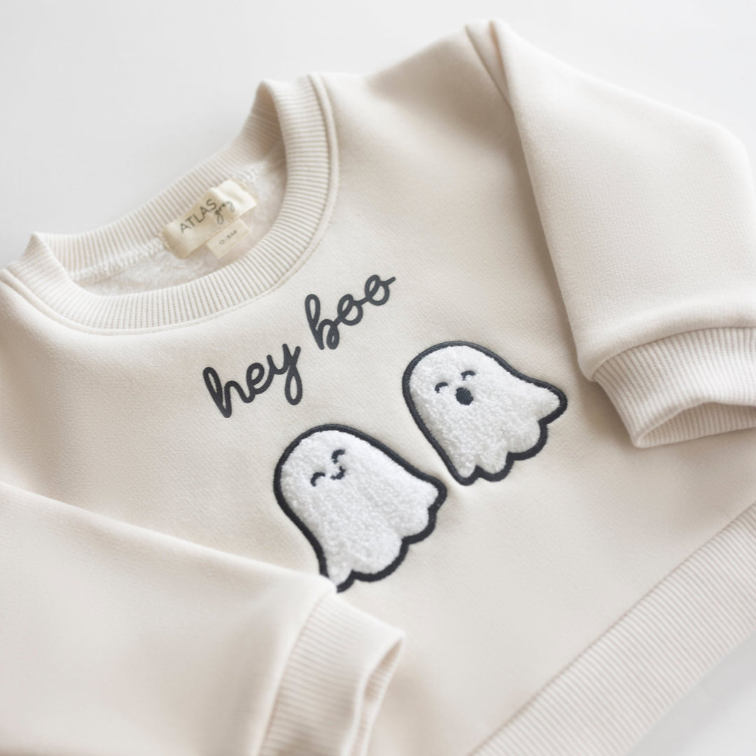Hey Boo Crewneck - shopatlasgrey