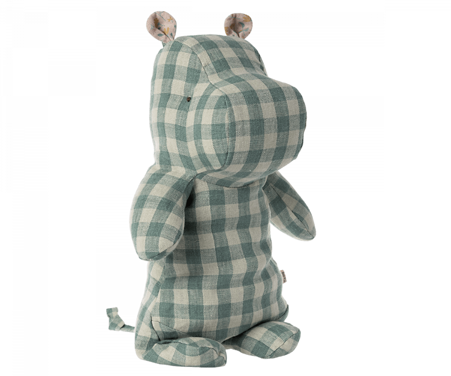 Hippo, Medium - Checkered - shopatlasgrey