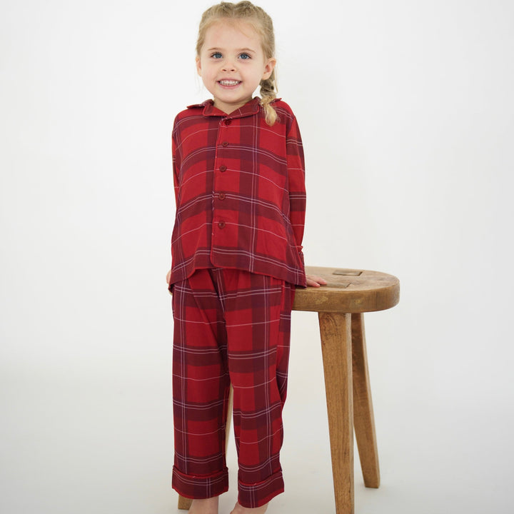Holiday Plaid Pajamas - shopatlasgrey