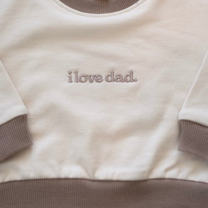 I Love Mom / I Love Dad Crewneck - shopatlasgrey