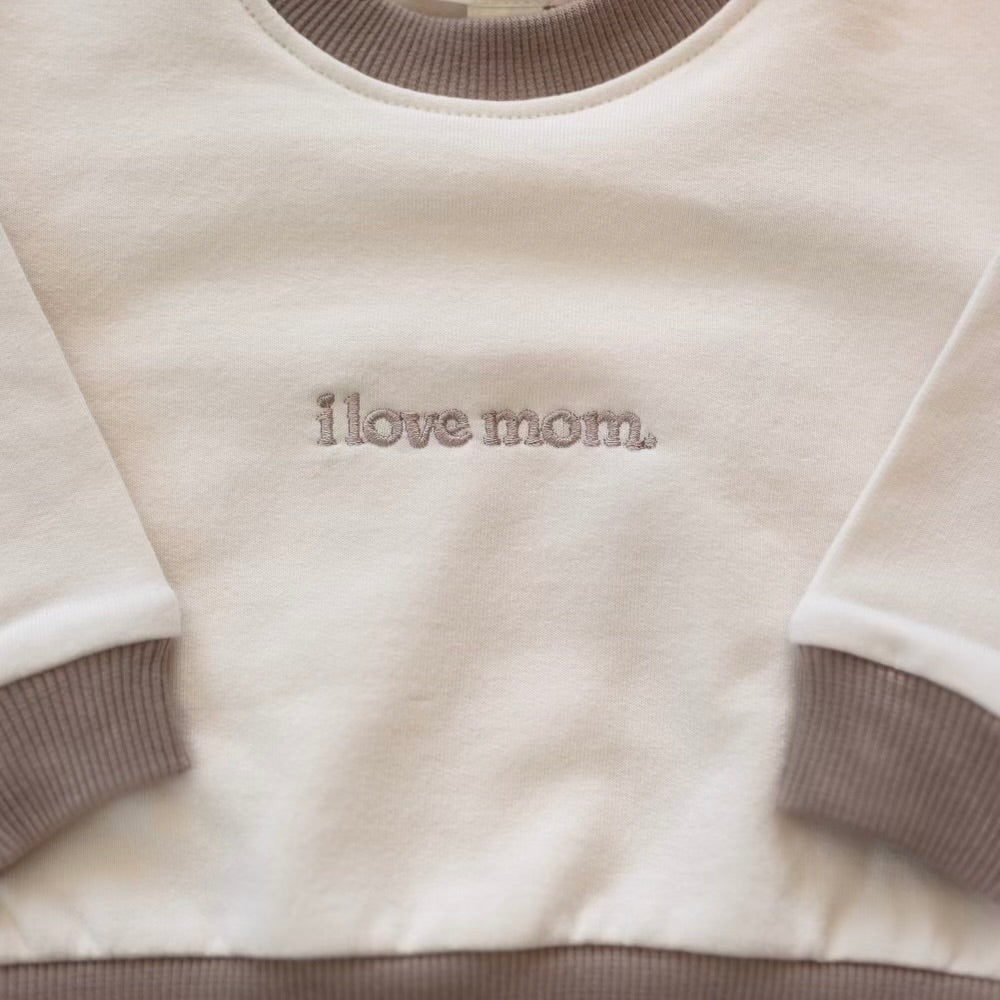 I Love Mom / I Love Dad Crewneck - shopatlasgrey