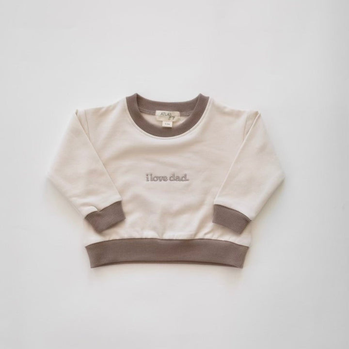 I Love Mom / I Love Dad Crewneck - shopatlasgrey