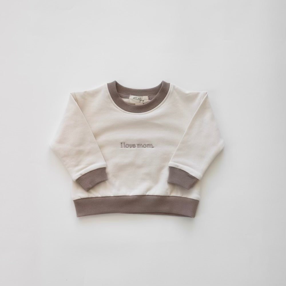 I Love Mom / I Love Dad Crewneck - shopatlasgrey
