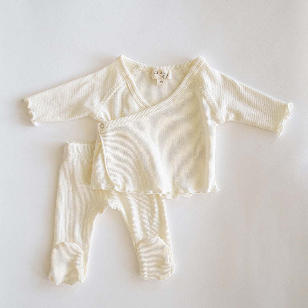 Kimono Ribbed Set - shopatlasgrey