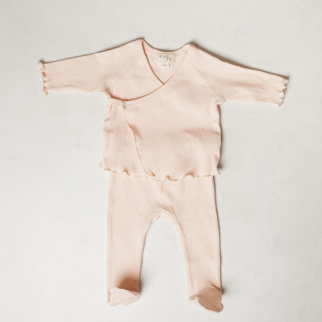 Kimono Ribbed Set - shopatlasgrey