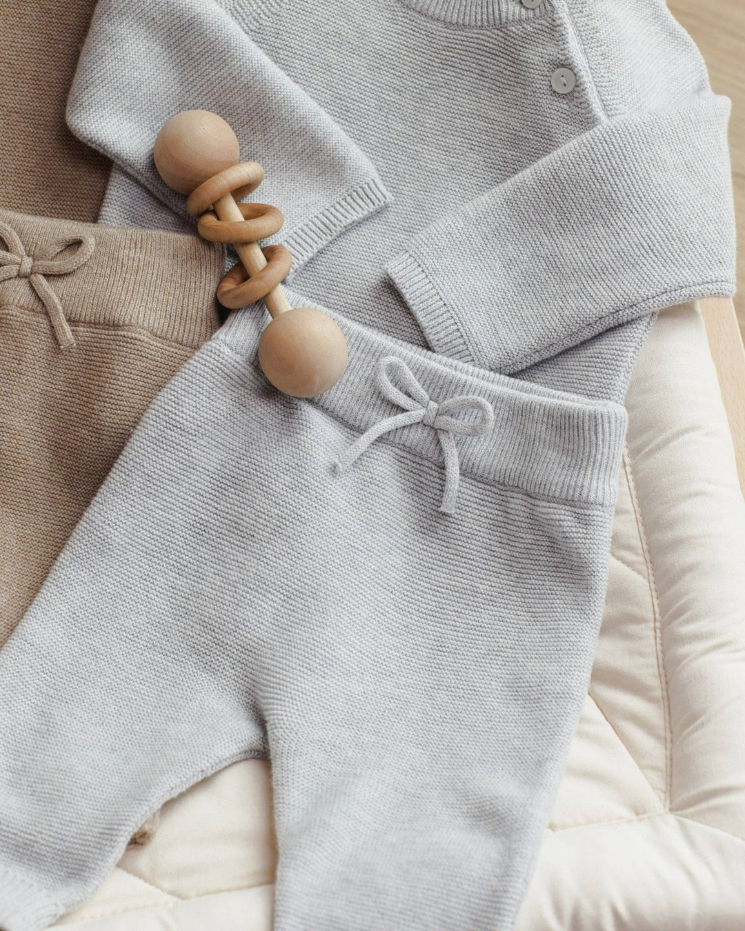 Knit Pant || Heathered Dusty Blue - shopatlasgrey