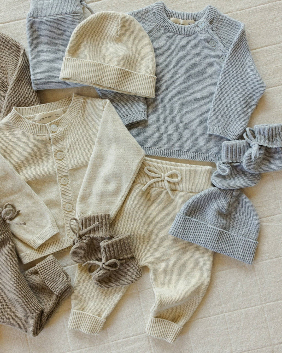 Knit Pant || Heathered Dusty Blue - shopatlasgrey