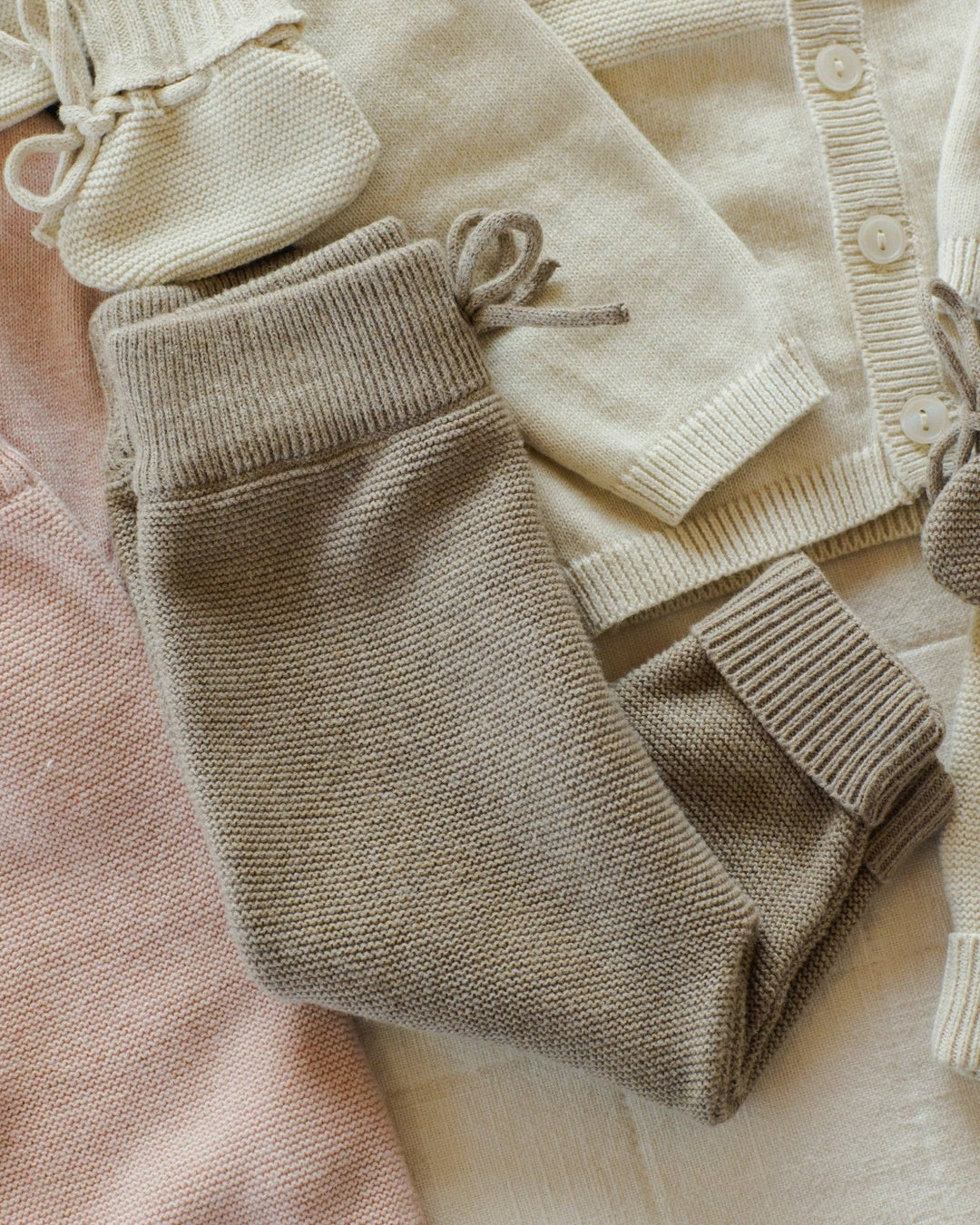 Knit Pant || Heathered Mocha - shopatlasgrey