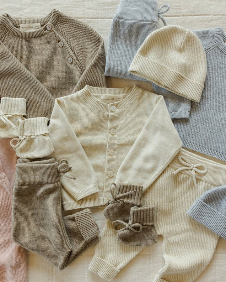 Knit Pant || Heathered Mocha - shopatlasgrey