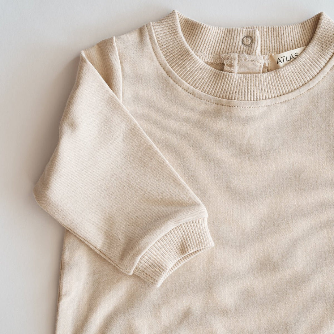 Lightweight Crewneck Romper - shopatlasgrey