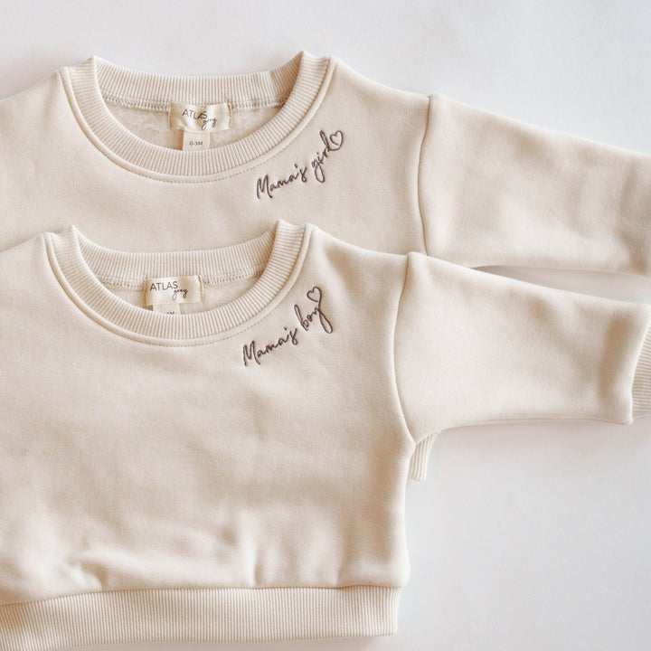 Mama's Girl/Mama's Boy Crewneck - shopatlasgrey