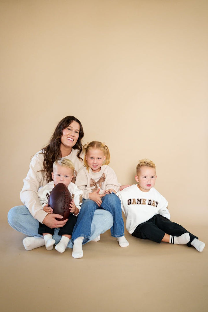Mom & Mini - Bow Crewneck Bundle - shopatlasgrey