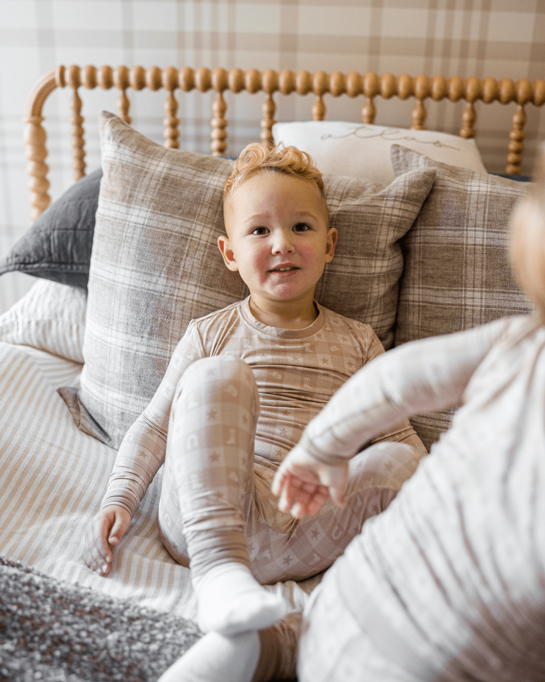 Neutral Cowboy Pajama - shopatlasgrey