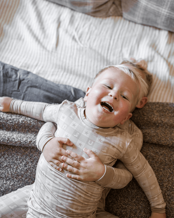 Neutral Cowboy Pajama - shopatlasgrey