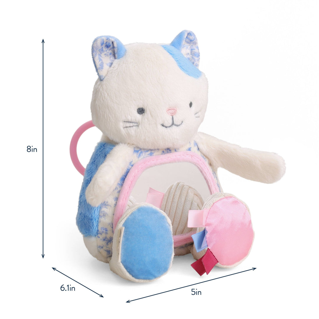 *NEW* Itzy Bitzy Mirror™ Sensory Tummy Time Mirror - Kitty - shopatlasgrey