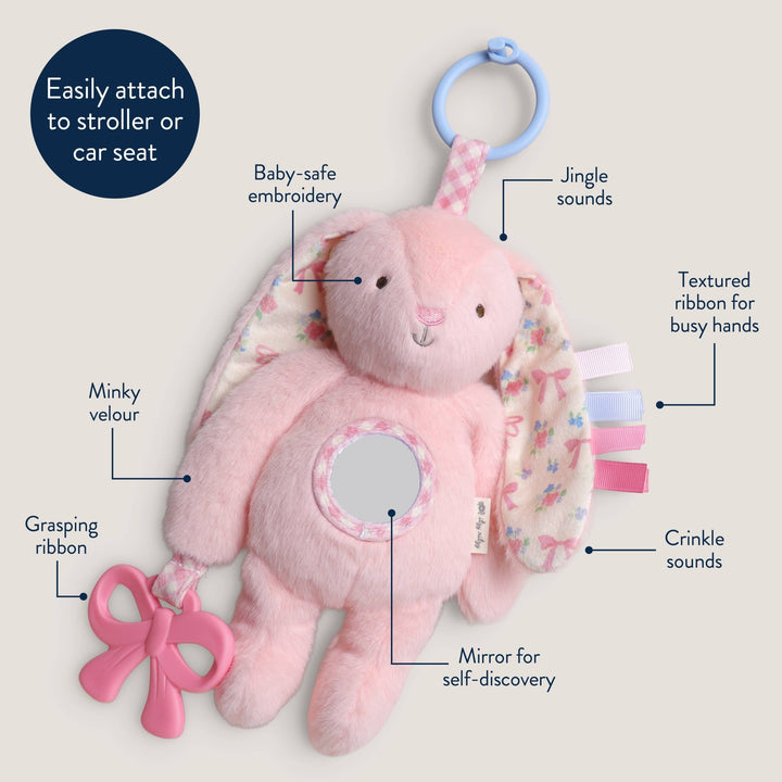 *NEW* Pink Bunny Bitzy Traveler™ - shopatlasgrey