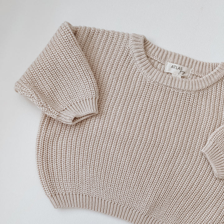 Organic Chunky Knit Sweater - shopatlasgrey