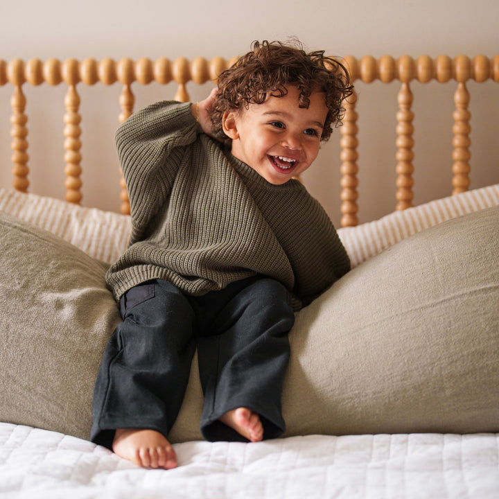 Organic Chunky Knit Sweater - shopatlasgrey