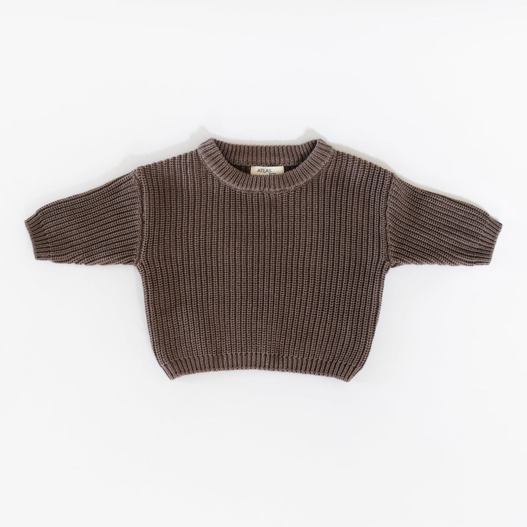 Organic Chunky Knit Sweater - shopatlasgrey