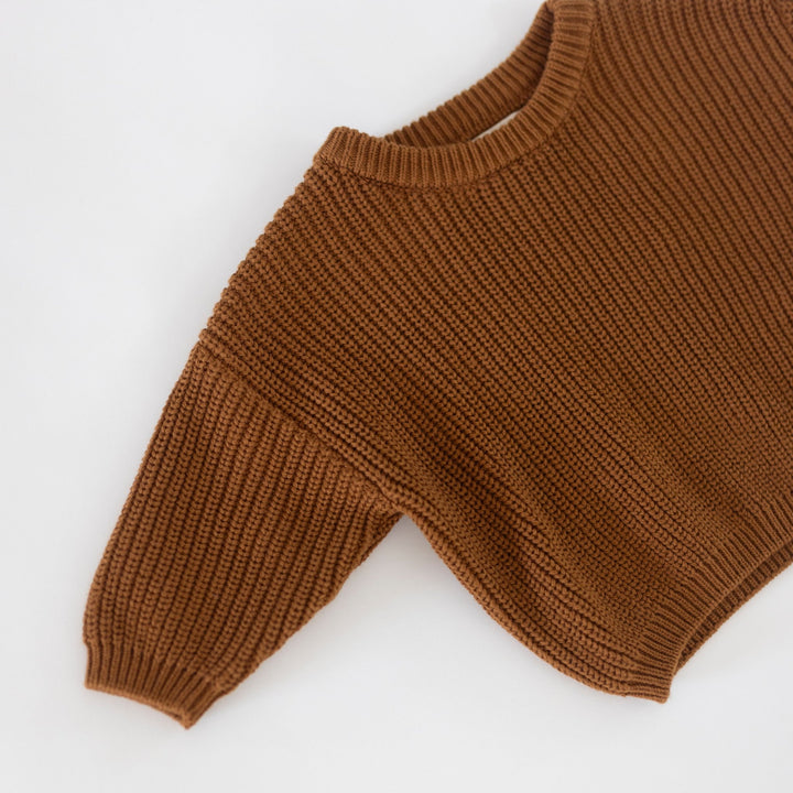 Organic Chunky Knit Sweater - shopatlasgrey