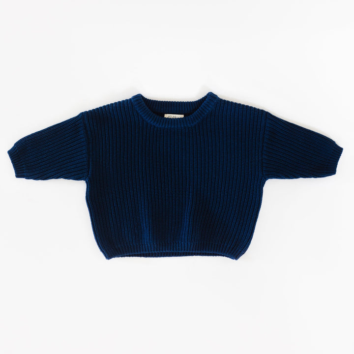 Organic Chunky Knit Sweater - shopatlasgrey