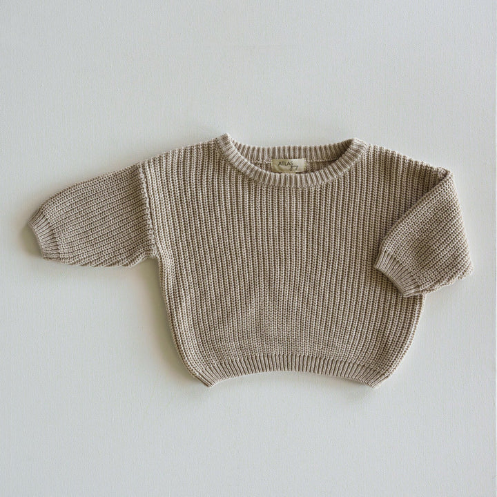 Organic Chunky Knit Sweater - shopatlasgrey