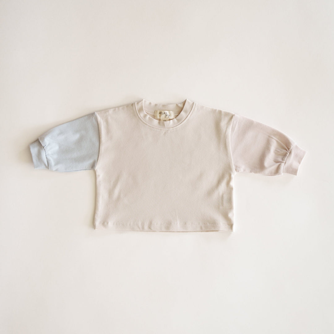 Organic Colorblock Longsleeve - shopatlasgrey