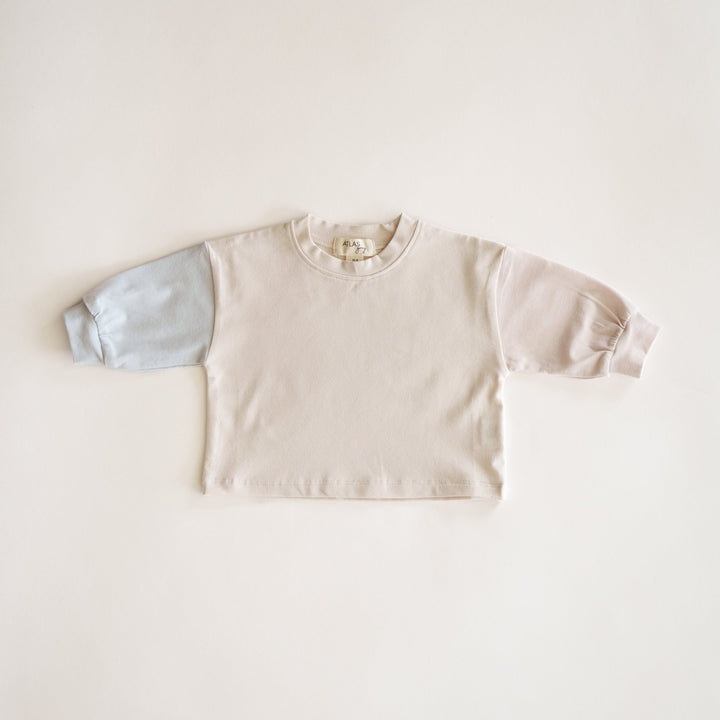 Organic Colorblock Longsleeve - shopatlasgrey