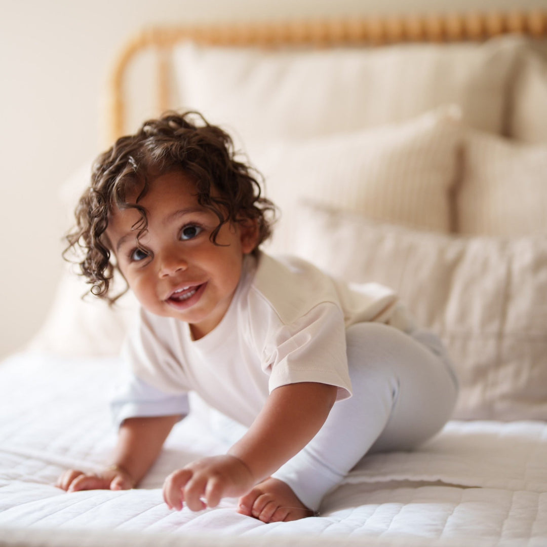 Organic Colorblock T-Shirt - shopatlasgrey