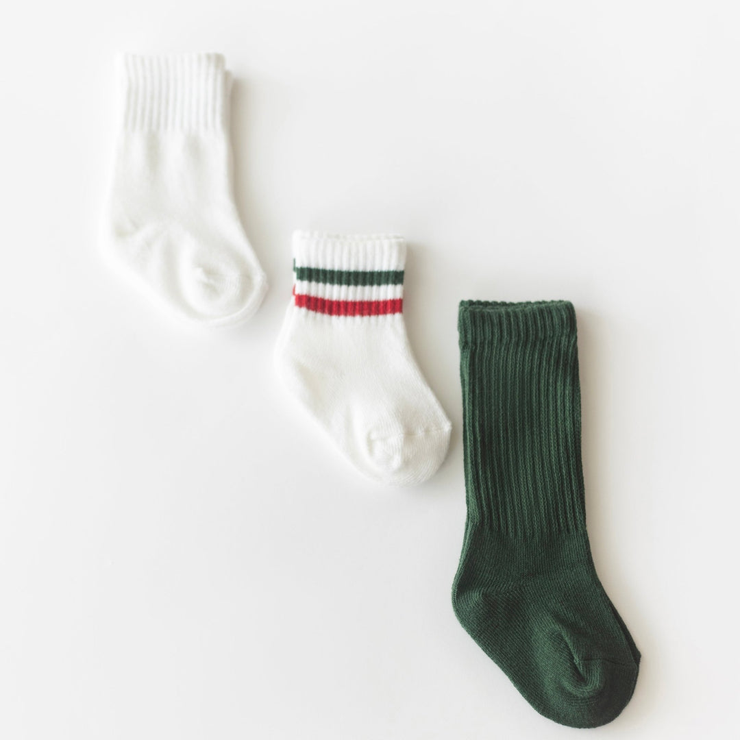 Organic Holiday Socks - 3 Pack - shopatlasgrey