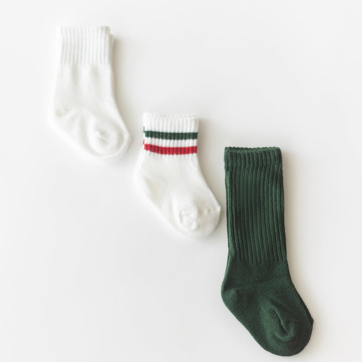 Organic Holiday Socks - 3 Pack - shopatlasgrey