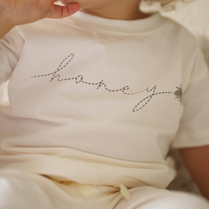 Organic Honey Bee T-Shirt - shopatlasgrey