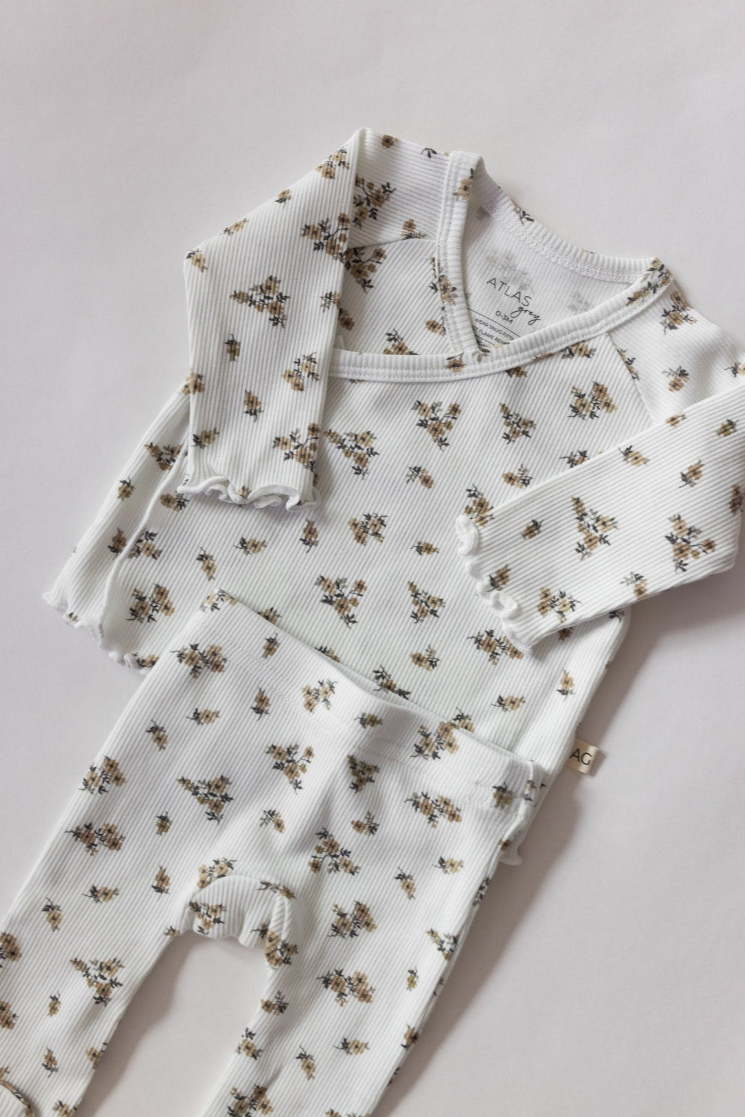 Organic Kimono Ribbed Set - shopatlasgrey