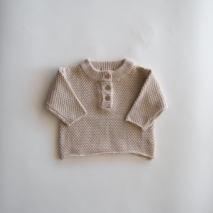 Organic Knit Baggy Longsleeve - shopatlasgrey