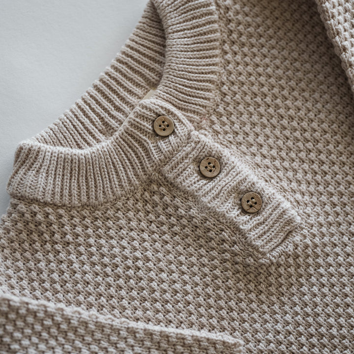 Organic Knit Baggy Longsleeve - shopatlasgrey